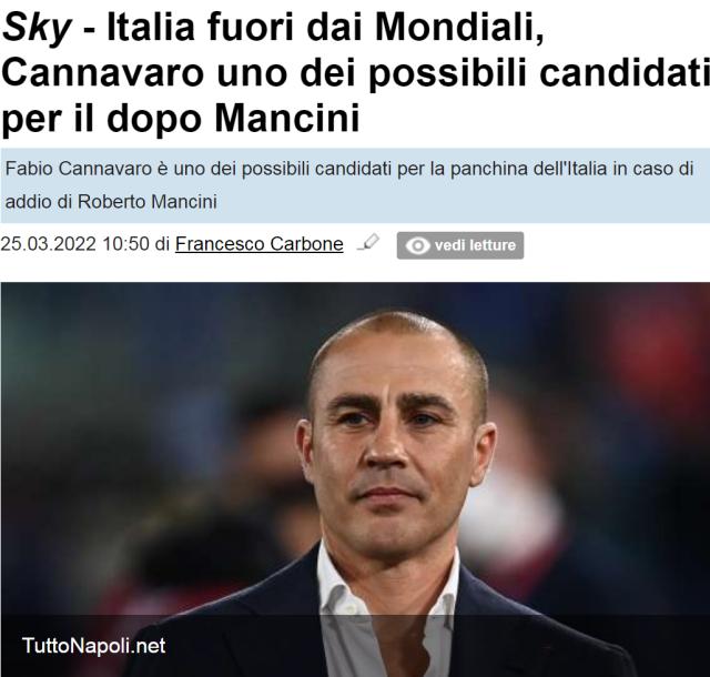 九游娱乐官方-离梦想更进一步？意媒：卡纳瓦罗成意主帅候选者