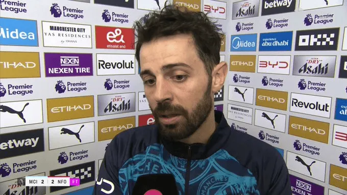 B席：本赛季所有五五球判罚都对曼城不利，这就是面对的现实